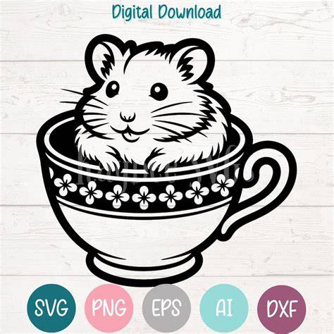 Download Free hamster For Cricut