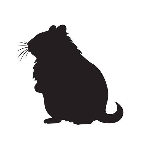 Download Free hamster For Silhouette