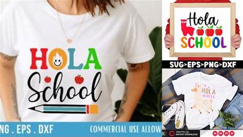 Download Free hola school svg DXF Files