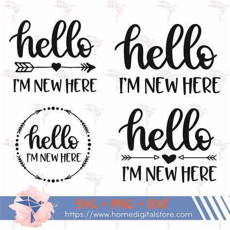 Download Free im new here SVG DXF Files
