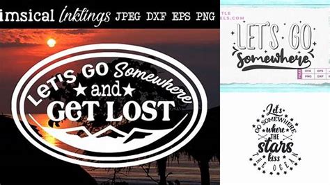 Download Free let's go somewhere Files DXF Files