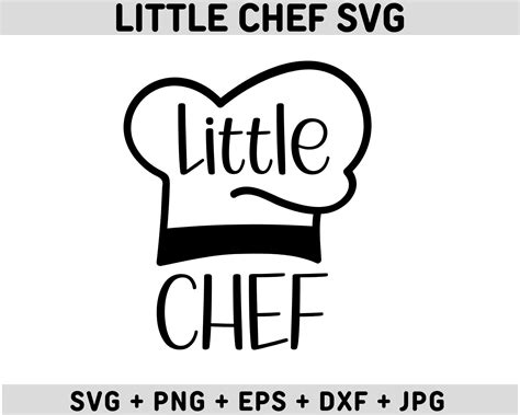 Download Free little chef Printable Commercial Use DXF Files