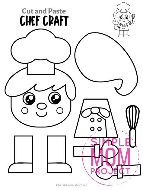 Download Free little chef Printable Files For Crafts