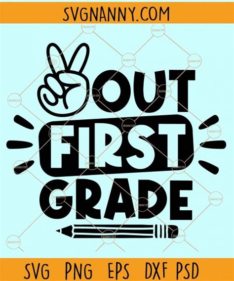 Download Free out first grade svg Files