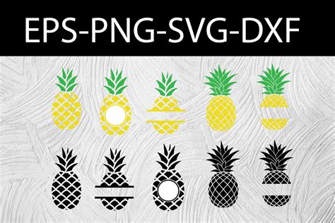 Download Free pineapple svg bundle vol 1 DXF Files