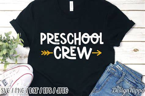 Download Free preschool crew svg Files DXF Files