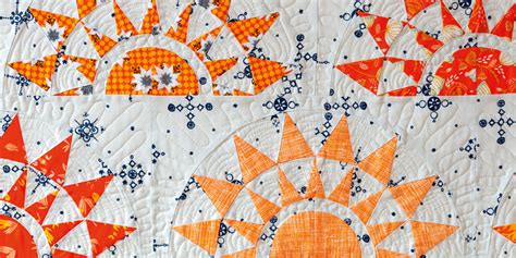 Free quilt pattern: Sunrise - APQS