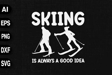 Download Free skiing is always a good idea Files DXF Files