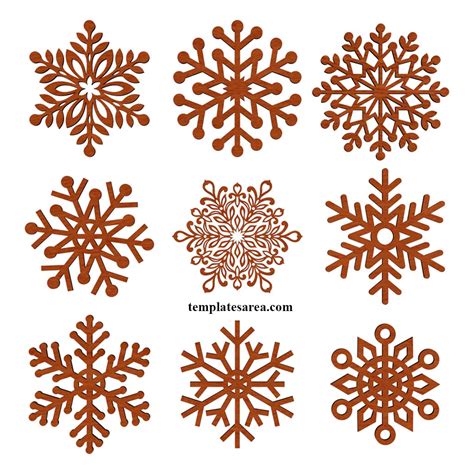 Download Free snowflake png DXF Files
