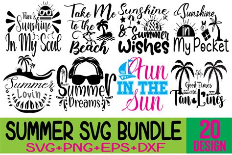 Download Free summer svg bundle vol - 3 Files For Crafts
