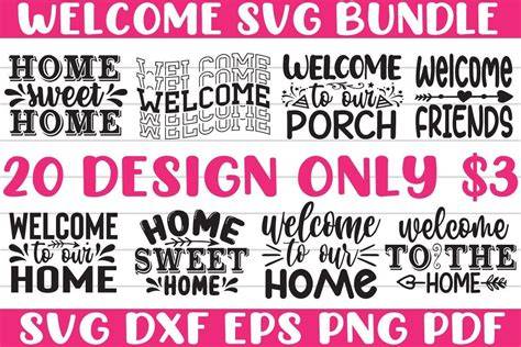 Download Free welcome bundle Creativefabrica DXF Files