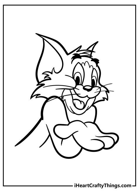 Free Printable Tom And Jerry Colouring Sheets
