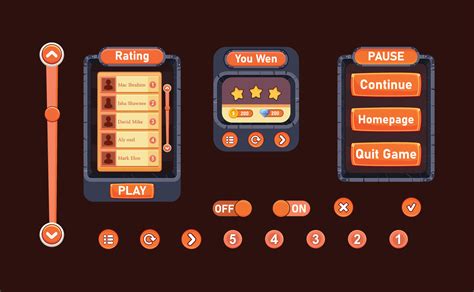 Free-to-Play Game Interface