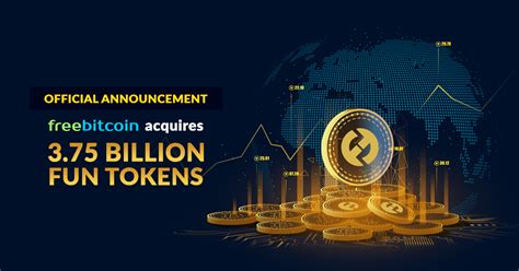 FreeBitco.in Bolsters Transparency with Acquisition of FUN Tokens