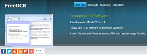 FreeOCR (Windows 10)