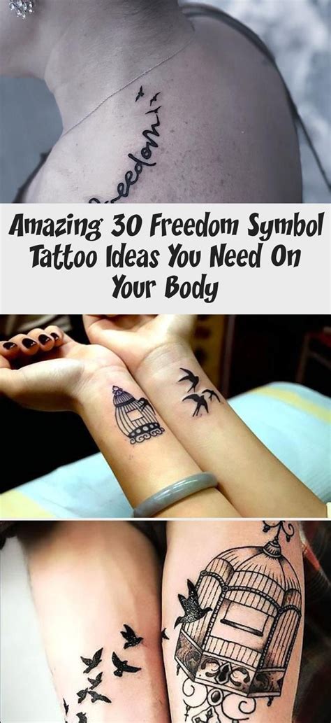 Freedom Symbol Tattoo