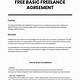 Freelance Contract Template Word Free