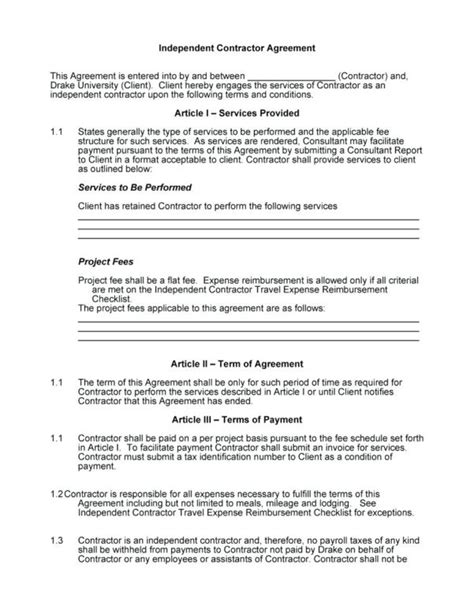 Freelance Bookkeeping Contract Template