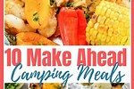 Freezer Foods for Camping