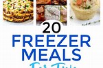 Freezer Meals for 2