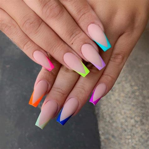 French Nails De Colores: The Latest Trend In Nail Art