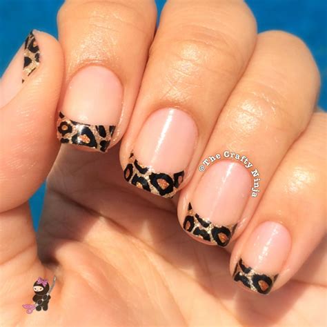 How To Achieve The Perfect French Nails Leopard Look