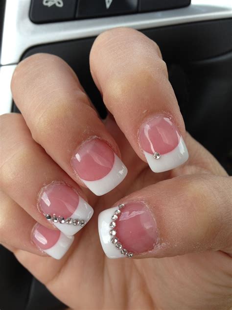 French Nails With Diamonds: A Glamorous Trend In 2023
