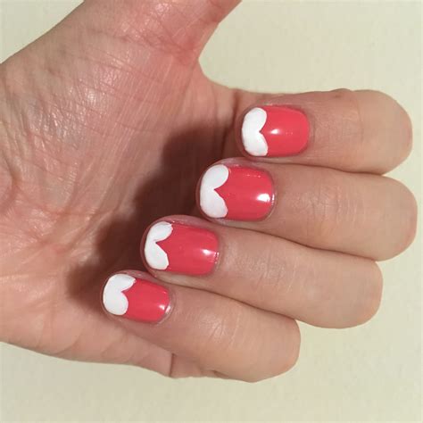 French Nails With Heart: A Trendy And Romantic Nail Art Design