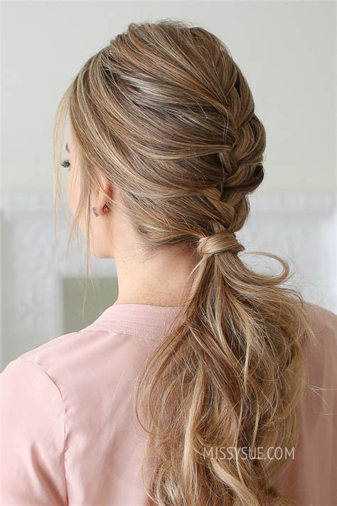 French Braid Ponytail