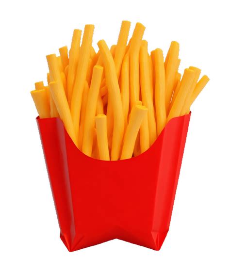 French Fries 3D PNG