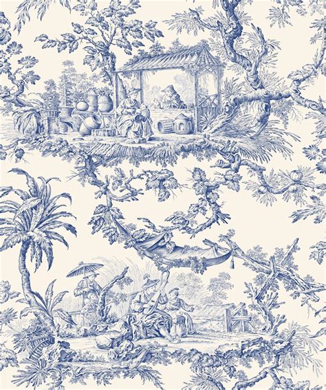 French Toile Pattern