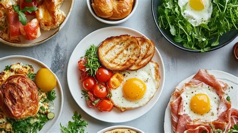 French brunch selection
