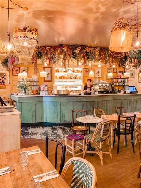 French cafe interior