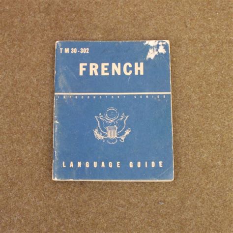 French language guide book