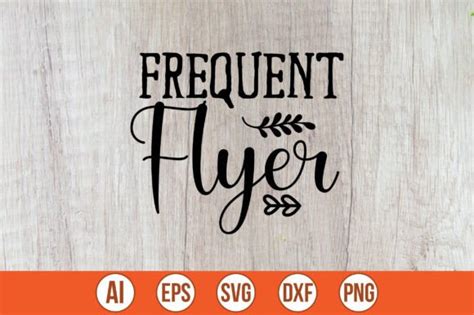 Download Frequent Flyer SVG File - SVG Design Cut Images