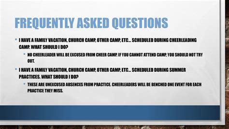 Frequently Asked Questions about Cheerleading 8-Count