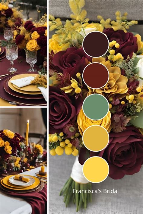 Frequently Asked Questions about Fall Wedding Colors with Yellow