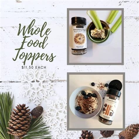 Fresh Whole Food Toppers