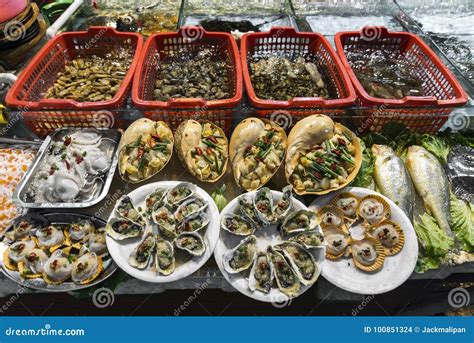 Fresh Seafood Display