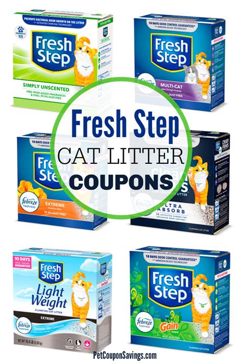 Fresh Step Cat Litter Coupons Printable