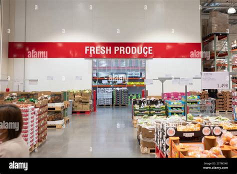 Fresh vegetables at Costco