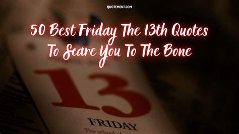 Friday The 13th Quotes