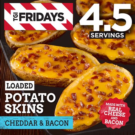 Indulge in Deliciousness: Feast on Fridays' Unbeatable Loaded Potato Skins Recipe!