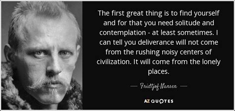 Fridtjof Nansen Quotes