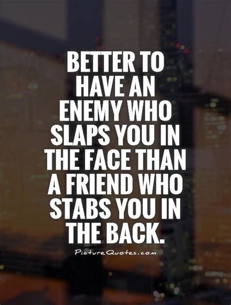 Friend Quotes Backstabbing