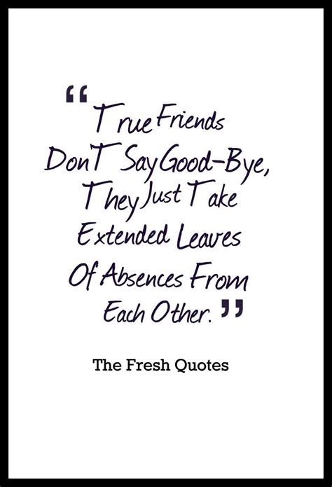 Friend Quotes Leaving
