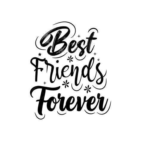 Friend Quotes Vector