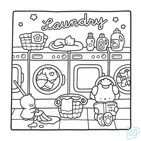 Friends Color Page