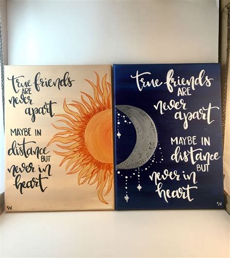 Friends Quotes Canvas