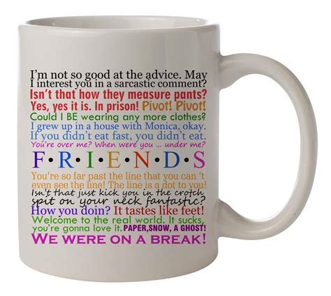 Friends Quotes Coffee Mug